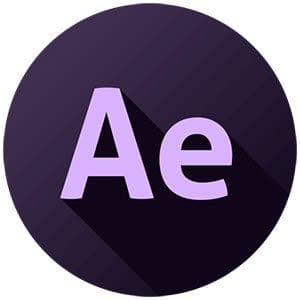 โลโก้ของโปรแกรม Adobe After Effects CS6