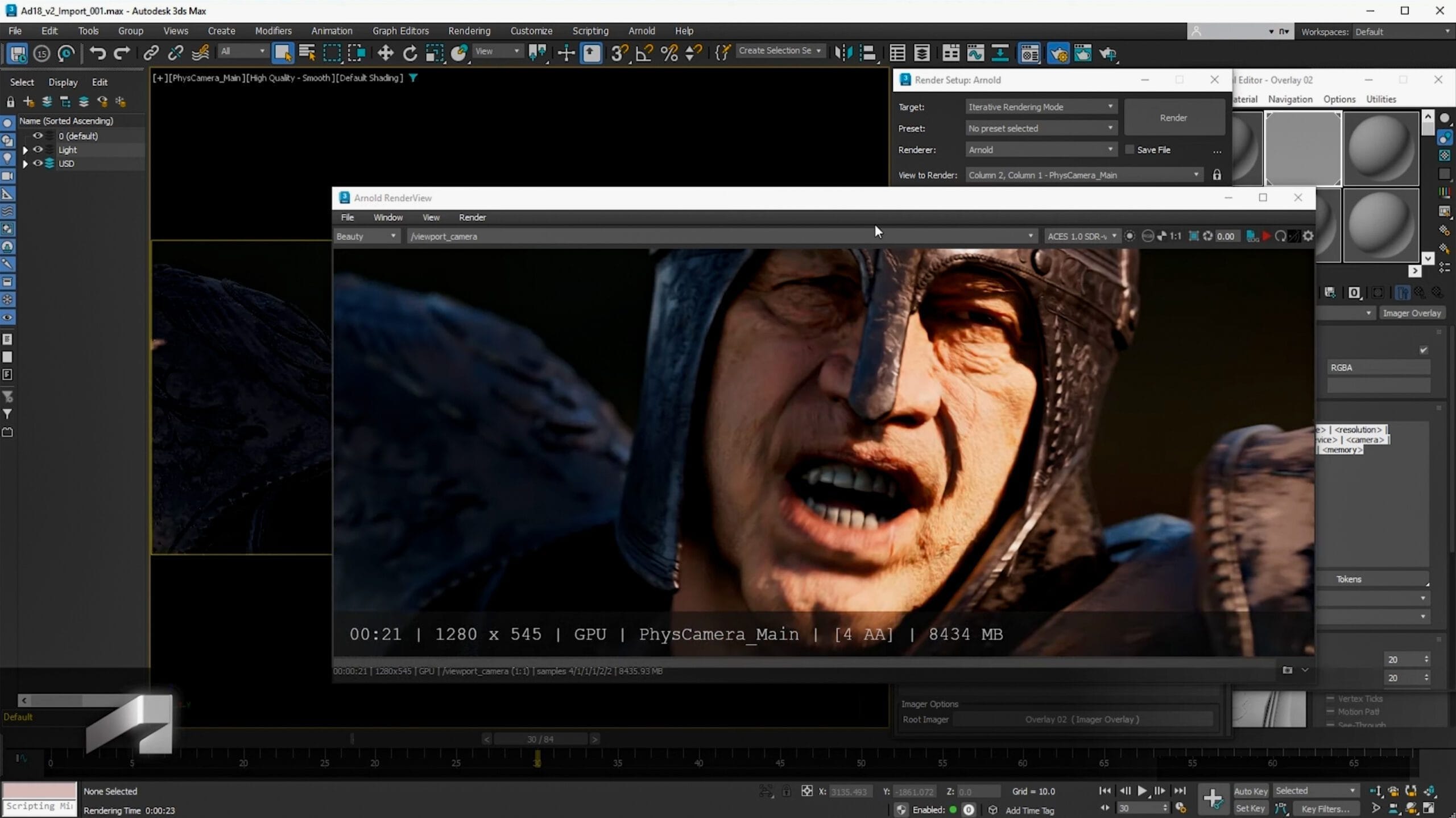 ภาพประกอบการใช้งานโปรแกรม Autodesk 3ds MAX 2026.2 ลำดับที่ 2