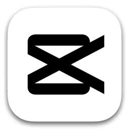 CapCut PC 8.9.1.3802 โลโก้ของโปรแกรม CapCut PC 8.9.1.3802